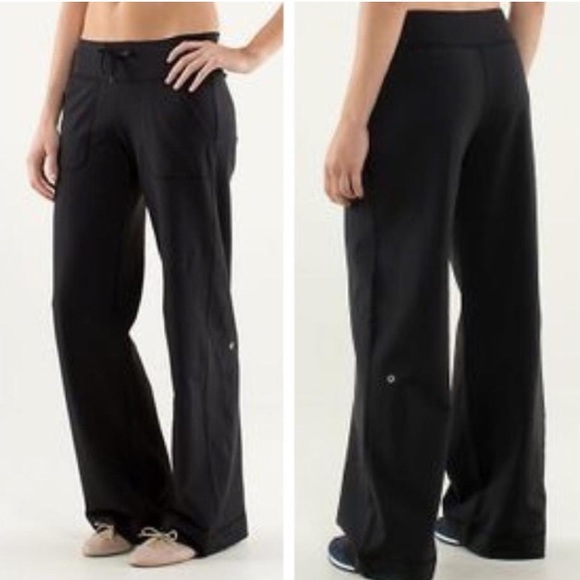 Lululemon Wide Leg Yoga Pants 